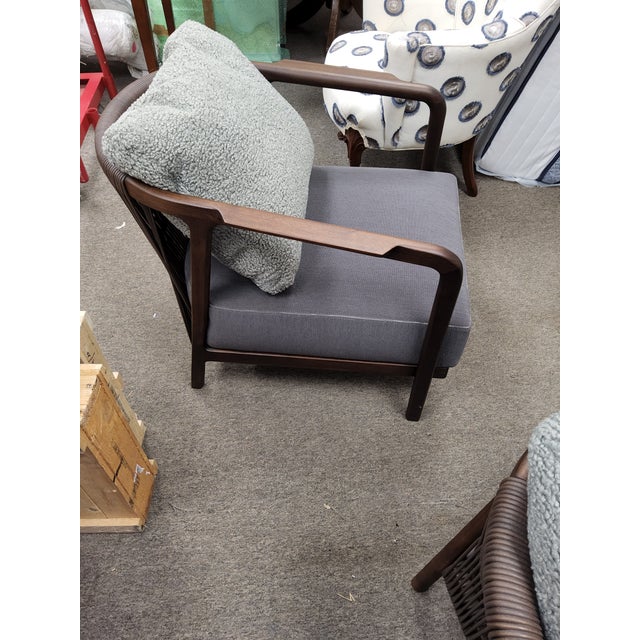 Flexform Flexform Cronos Armchair For Sale - Image 4 of 6