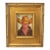 Impressionist Western Cowboy Portrait Painting Including the Antiqued Gold Wood Frame For Sale