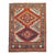 Dramatic Large Scale 20th Century Antique Russian Karabagh Square Rug - 4'1" x 5' For Sale - Image 15 of 18