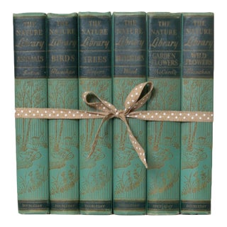 Early 20th Century The Nature Library Gift Books - Set of 6 For Sale