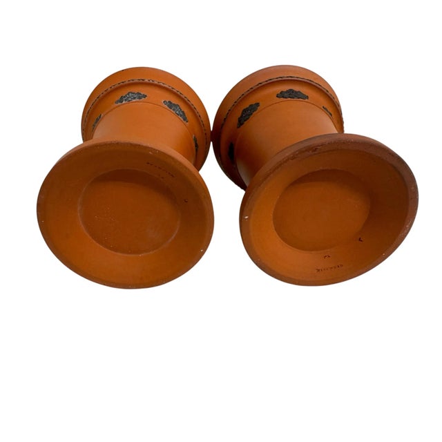 Neoclassical Pair of Early 19th Century Wedgwood Rosso Antico Jardinières / Planters For Sale - Image 3 of 12