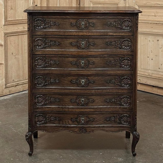 Antique Country French Chiffoniere ~ Chest of Drawers For Sale - Image 4 of 17