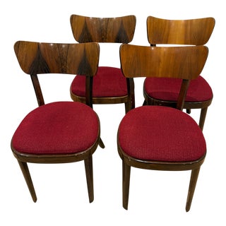 Mid-Century Dining Chairs from Tatra, 1980s, Set of 4 For Sale