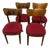 Mid-Century Dining Chairs from Tatra, 1980s, Set of 4 For Sale
