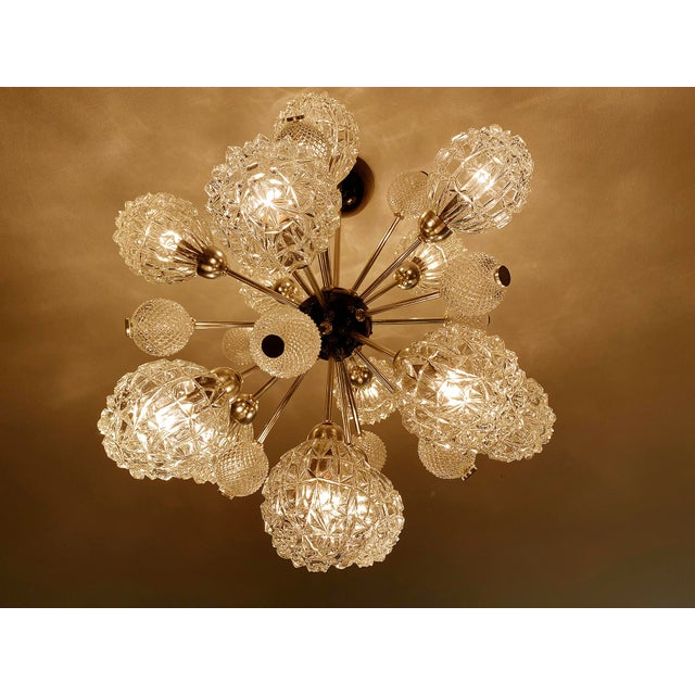 Large Vintage Space Age Pendant Lamp, 1970s For Sale - Image 8 of 18
