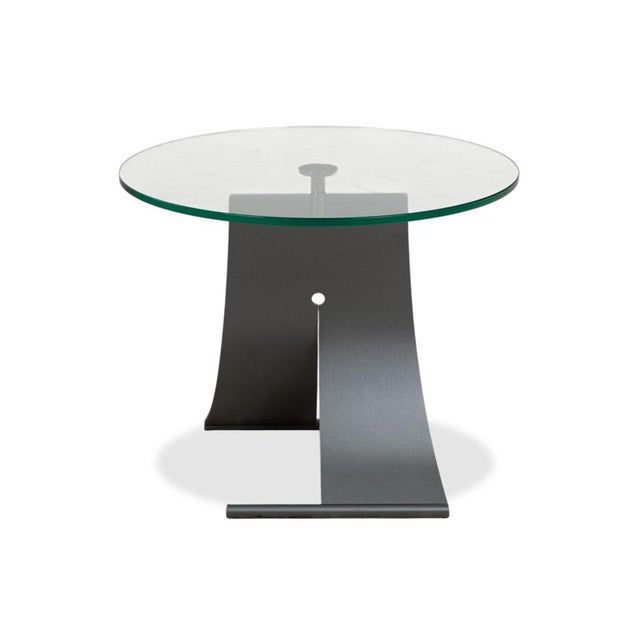 Glass 5170 Coffee Table in Silver from Rolf Benz For Sale - Image 11 of 12