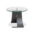 Glass 5170 Coffee Table in Silver from Rolf Benz For Sale - Image 11 of 12