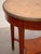 Art Deco Walnut in Marquetry Top Circular Bouillotte Coffee Table, 1930s For Sale - Image 9 of 15