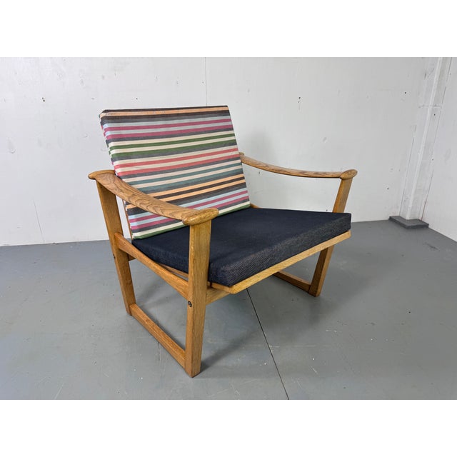 Mid-Century Modern Danish Easy Chair in Oak by Finn Juhl for France & Søn, 1950s For Sale - Image 15 of 15