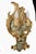 This is a very decorative pair of 18th century Italian Gilt and marbelized double candle sconces. Both of the sconces are...