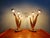 Mid-Century Brass Table Lamps with Floral Decoration, 1950s, Set of 2 For Sale - Image 11 of 15