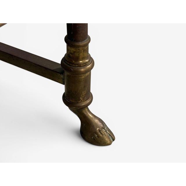 LaBarge, German Modern, Console Table, Brass, Glass, Germany, 1970s For Sale - Image 10 of 12