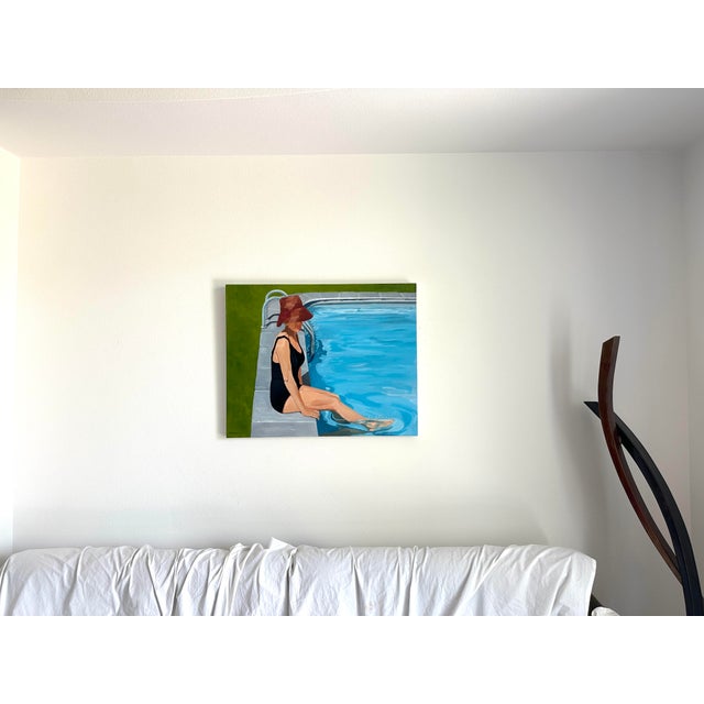 2020s "Amber Shade" Original Oil Painting, by Jennifer Hohlfelder For Sale - Image 5 of 10