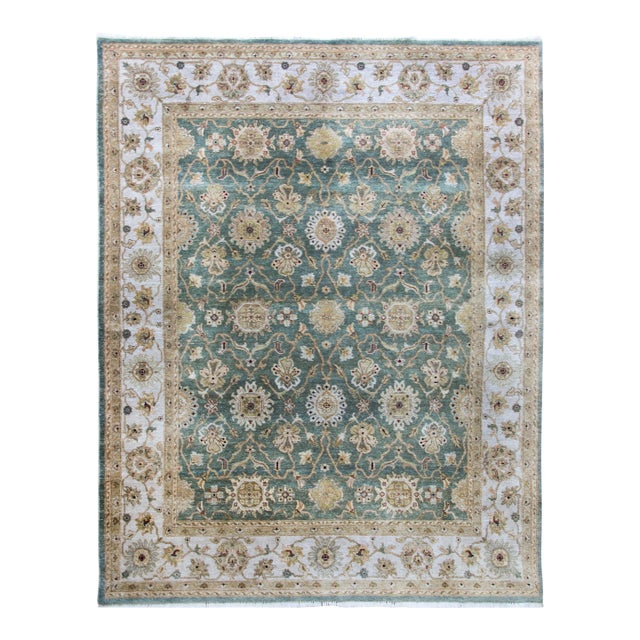 Late 20th Century Indian Tabriz-Style Rug For Sale