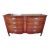 Dixie Furniture Company Vintage 1940s Mahogany Dresser For Sale