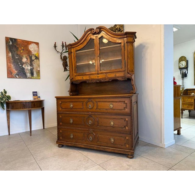 Josephinian Chest of Drawers with Secretary For Sale - Image 6 of 18