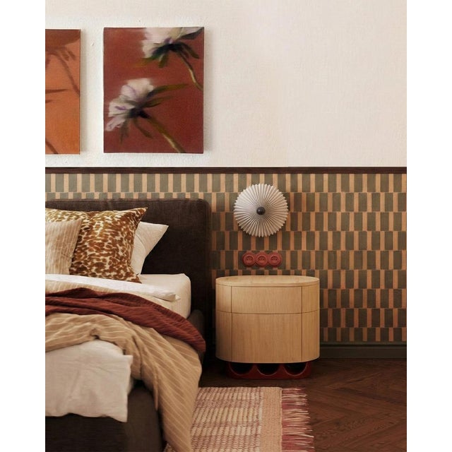 Contemporary Wave Bedside Table by Mambo Unlimited Ideas For Sale - Image 3 of 4