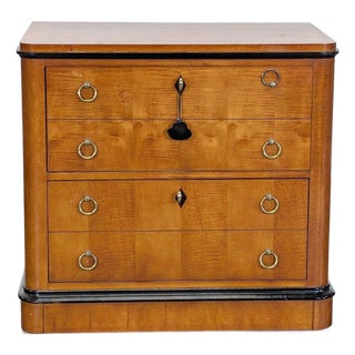 Vintage National Mt. Airy Vienna Nightstand/Chest For Sale