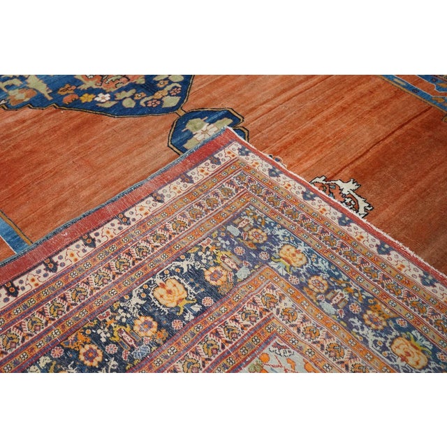 Late 18th Century Antique Haji Jalili Rug 9'7'' x 17'7'' For Sale - Image 4 of 12