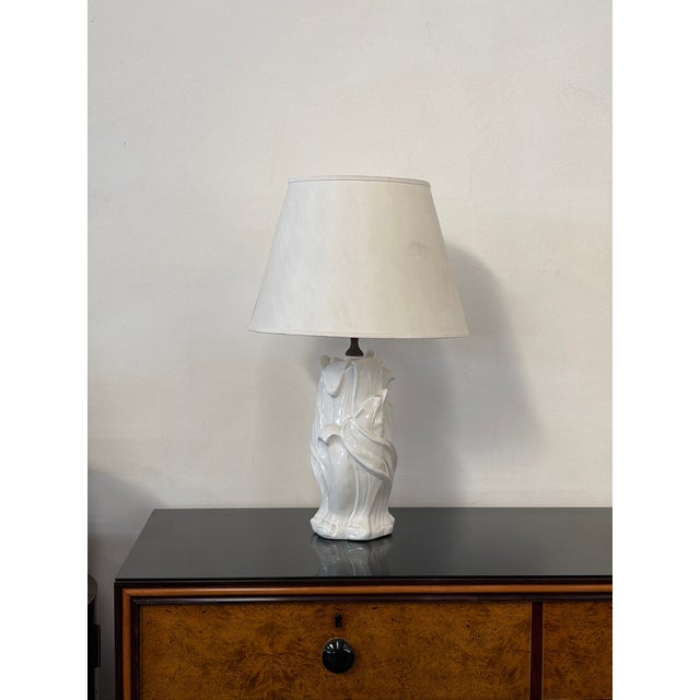 Vintage Ceramic Table Lamp, 1960s For Sale - Image 11 of 12