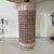 Early 1950s ceramic lamp by Guido Gambone—previously documented motif and glaze complete with signature and donkey mark....