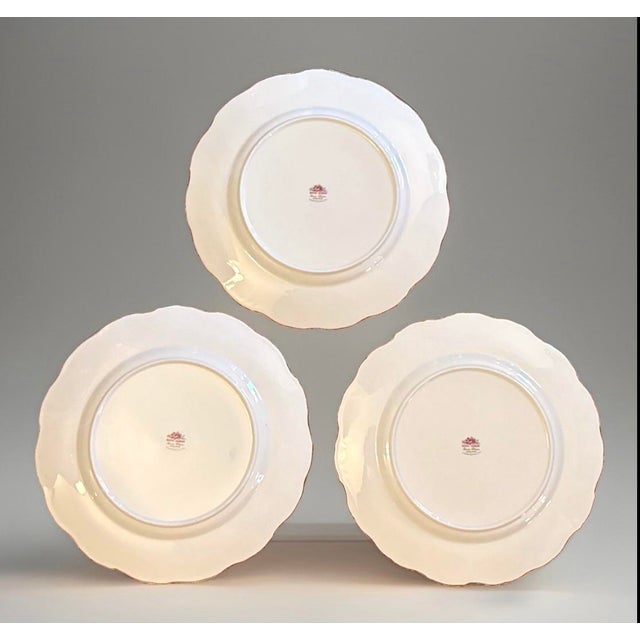 Royal Albert Tranquility Dinner Plates, Late 1980s - Set of 3 For Sale - Image 11 of 12