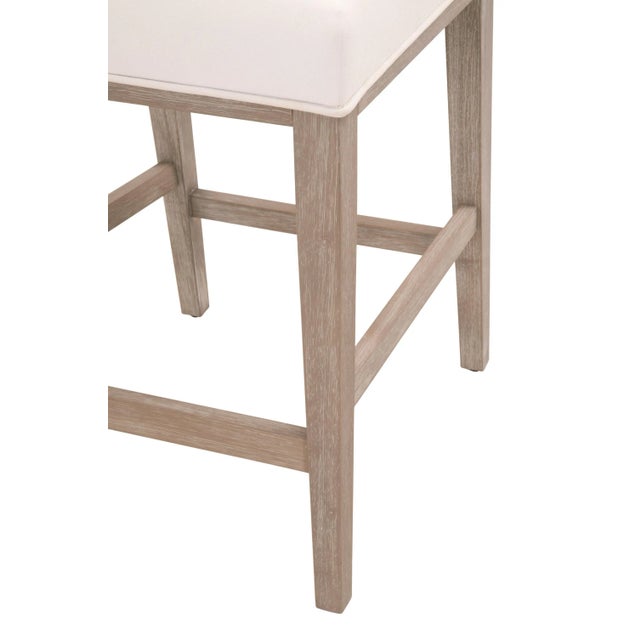 Contemporary Martin Counter Stools, Pearl, Set of 2 For Sale - Image 3 of 9