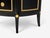 Maison Jansen Style, Louis XVI Bow Front Chest, Ebonized Wood, France, 1900s For Sale - Image 16 of 17