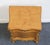 Mid 20th Century Vintage Antique Solid Maple French Provincial Rococo Revival 19" Cabinet Nightstand For Sale - Image 5 of 13