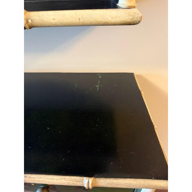Chinoiserie Two Piece English Chinoiserie Wall Shelf and Console For Sale - Image 3 of 7