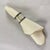 A heavy wide, round sterling silver scroll banded napkin ring, circa 1900-1920. Substantial banding at top and bottom, no...