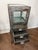 Metal Pair of Restoration Hardware Pharmacy Apothecary Display Cabinets For Sale - Image 7 of 7