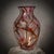 Mid-Century Murano Murrina Art Glass Vase, 1980s For Sale - Image 7 of 8