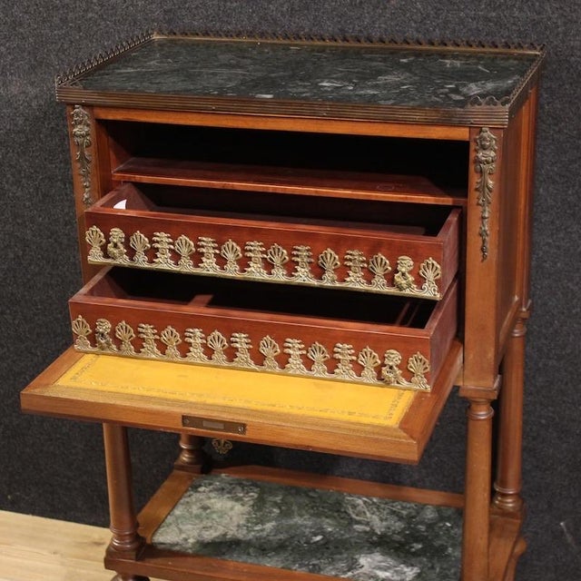 Small 20th Century Empire French Secretaire, 1950 For Sale - Image 6 of 13