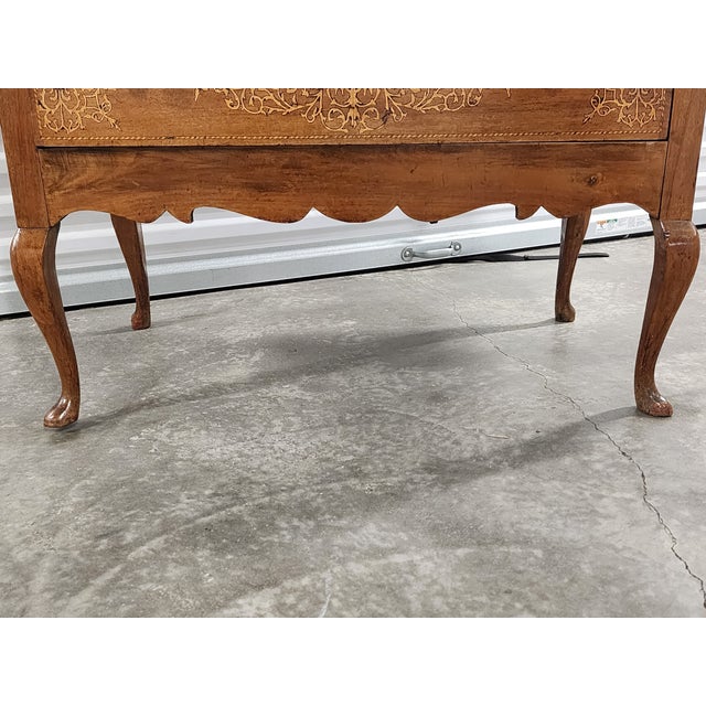 Chocolate Antique Late 19th Century French Secretary Desk For Sale - Image 8 of 18