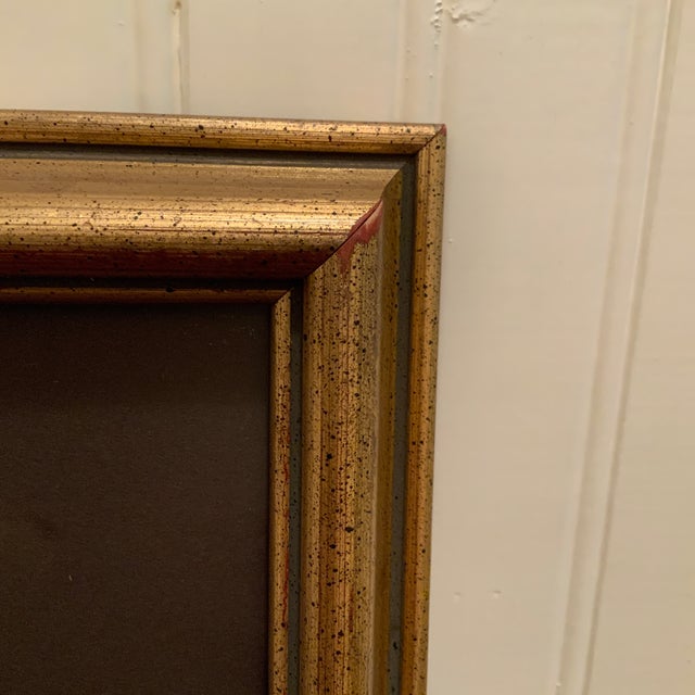 Large Scale Sidney Schatzky Art Deco Revival Chinoiserie Print With Custom Pagoda Mat – Framed 26” × 38” Palm Beach Chic - See Inspiration Pics! For Sale - Image 11 of 11