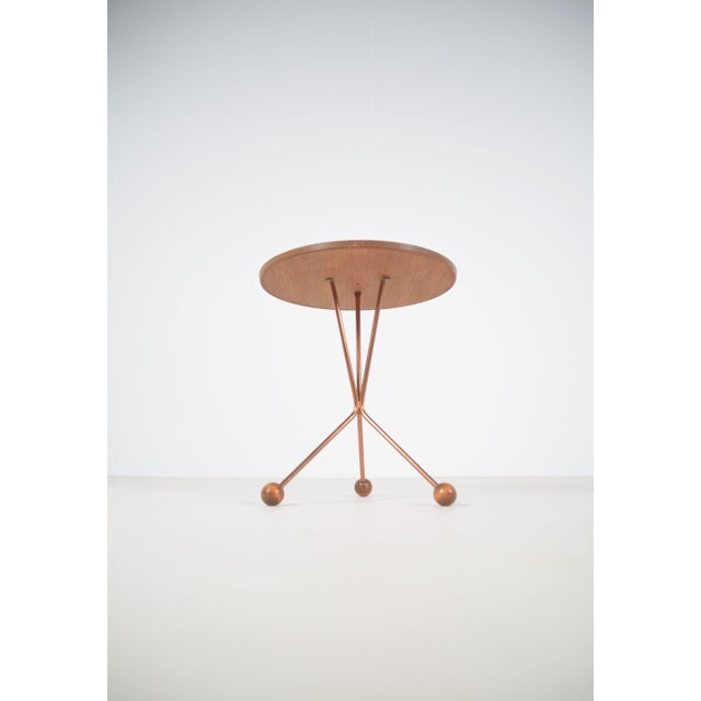 Mid-Century Modern Swedish Side Table by Albert Larsson for Alberts Tibro, 1950s For Sale - Image 3 of 7