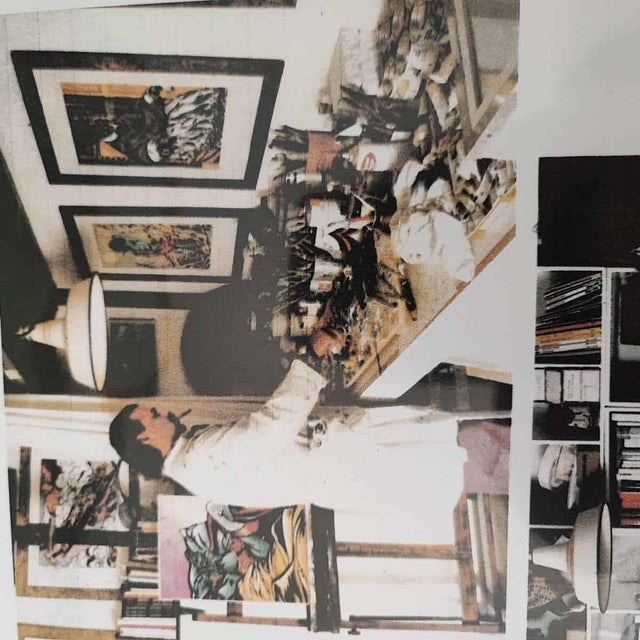 Max Hamlet, Man Meditating, 1994, Acrylic on Canvas, Framed For Sale - Image 14 of 15