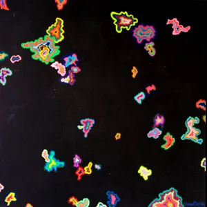 Susan Bleakley Small Forms. Abstract Contemporary Mixed Media Painting 2015