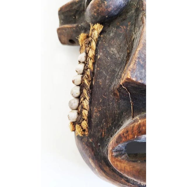 Mid-Century African Mask, 1950s For Sale - Image 4 of 10