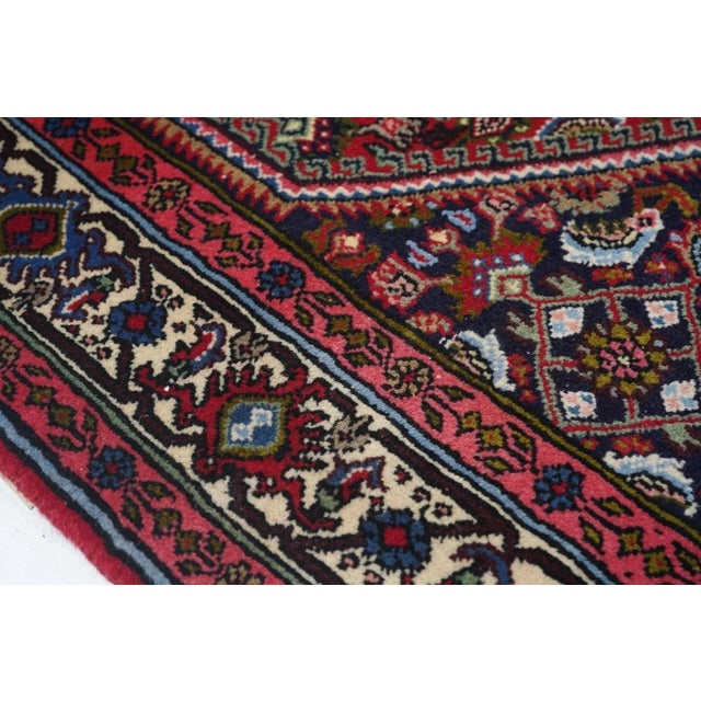 Vintage Bidjar Rug 3'7'' x 5'1'' For Sale - Image 4 of 10