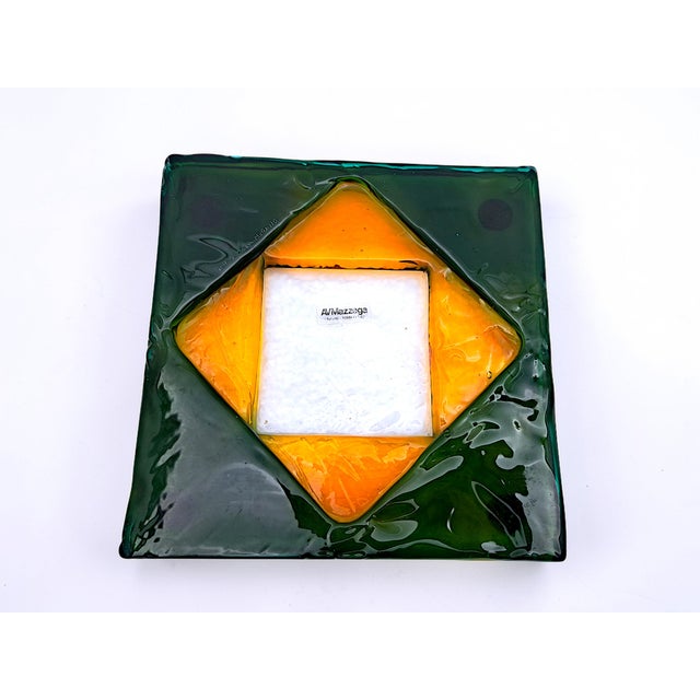 Mid-Century Modern Murano Sommerso Glass Ashtray by Flavio Poli for Seguso, 1970s For Sale - Image 3 of 10