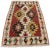 Tribal Vintage Persian Shiraz Kilim Rug - 03'00 X 04'07 For Sale - Image 3 of 9