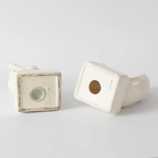 Mid-Century Ceramic Bookends from Royal Delft, 1970s, Set of 2 For Sale - Image 4 of 8