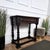 Wood Antique Italian Carved Wood Wall Console Side Table, 1890s For Sale - Image 7 of 9