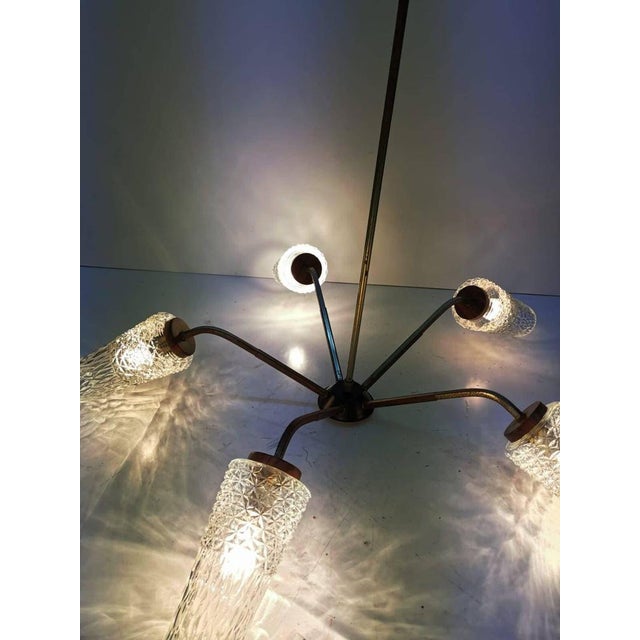 Large Mid-Century Pendant Lamp, 1960s For Sale - Image 6 of 10