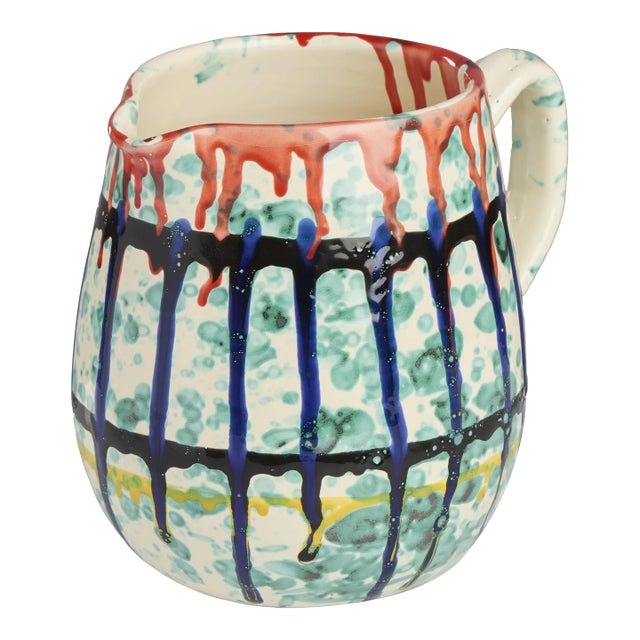 Taverna Multi-Color Drip Pitcher For Sale