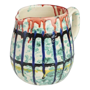 Taverna Multi-Color Drip Pitcher