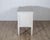 Light Gray French Painted Chest of Drawers with Brass Pulls, circa 1920 For Sale - Image 8 of 8