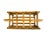 Mid Century Burnt Tortoise Bamboo Wine Rack For Sale - Image 9 of 9